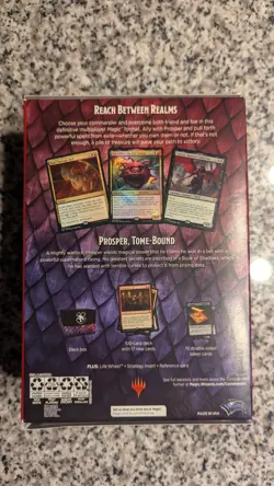 D&D: AIFR Commander Deck: Planar Portal MTG Brand New Sealed - Image 2