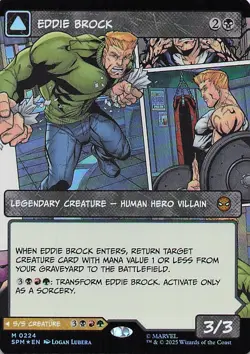Eddie Brock (0224) (Borderless) Marvel's Spider-Man Foil - Image 1
