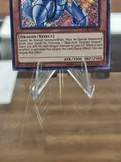 Blue-Eyes Shining Dragon 1st Ed Secret Rare LCKC-EN008 Yu-Gi-Oh! Free Shipping! - Image 3