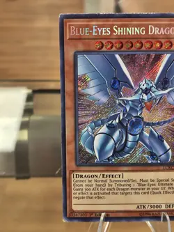 Blue-Eyes Shining Dragon 1st Ed Secret Rare LCKC-EN008 Yu-Gi-Oh! Free Shipping! - Image 5