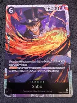 Sabo Foil PRB02-014 PRB-02 The Best Vol 2 One Piece Card TCG - Image 1