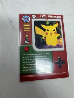 Pokemon 1999 Topps TV Animation Card (6) Lot Pikachu Misty Brock Arbok Holo - Image 3