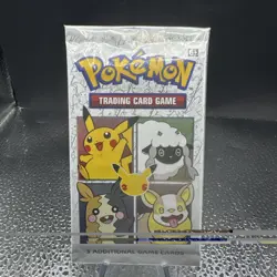 Pokemon TCG General Mills 25th Anniversary 3-card Booster Pack Sealed Rare - Image 1