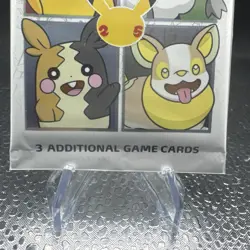 Pokemon TCG General Mills 25th Anniversary 3-card Booster Pack Sealed Rare - Image 4