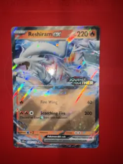 Pokemon - Reshiram ex - STAMPED - 030/159 - SV Journey Together - Promo Card - Image 2