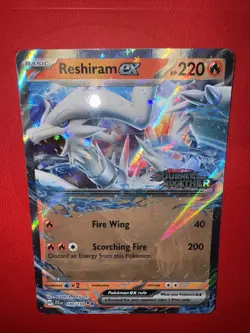 Pokemon - Reshiram ex - STAMPED - 030/159 - SV Journey Together - Promo Card - Image 4