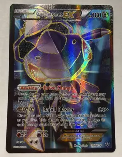 Genesect-EX Full Art Ultra Rare Card 120/124 XY Fates Collide - Image 1