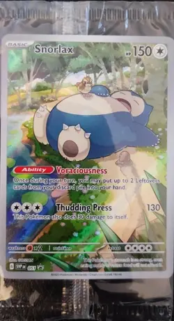 Snorlax 051 Sv: Scarlet & Violet Promo Cards Holo - Image 1