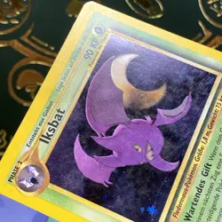 German Crobat - Iksbat 4/64 DOUBLE HOLO Neo Revelation Pokemon Card MP - Image 5
