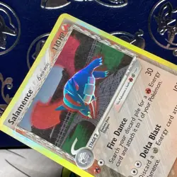 Pokemon TCG Salamence EX Delta Species Holo Rare Card 14/113 LP - Image 3