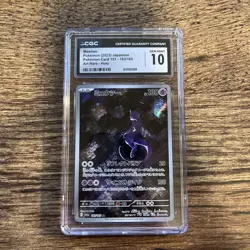 Mewtwo 183 Sv2a: Pokemon Card 151 Holo (Japanese) Cgc 10 - Image 1