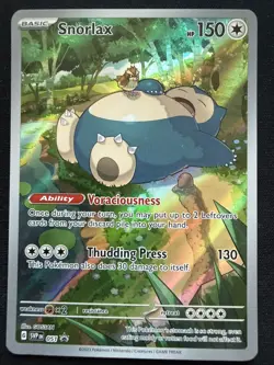Snorlax 051 Sv: Scarlet & Violet Promo Cards Holo - Image 1