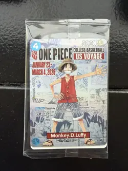 Monkey.D.Luffy (055) (C Basketball US Voyage) P-055 One Piece Promo Cards Foil - Image 1