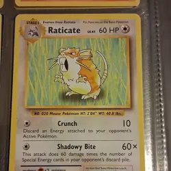 Pokemon TCG 2016 Card Lot of 9, Rattata, Raticate, Tangela, Ponyta, Charmander - Image 5