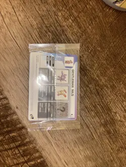 Gentleman Nils Pokemon 2003 Promo NEW SEALED CARD - Image 1