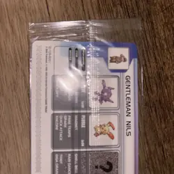 Gentleman Nils Pokemon 2003 Promo NEW SEALED CARD - Image 5