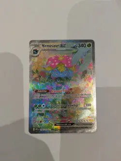 Pokemon TCG Venusaur EX 198/165 Scarlet & Violet 151 Card Mint - Image 1