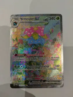 Pokemon TCG Venusaur EX 198/165 Scarlet & Violet 151 Card Mint - Image 2