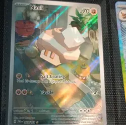 Nacli 220/193 Illustration Rare Full Art Holo Pokemon Card Paldea Evolved - Image 1