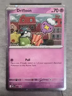 Drifloon -005 - Mega Evolution Promo - Cosmos Holo - Pokemon Card - NM - Image 1