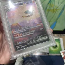 Pokemon TCG Charizard ex Scarlet & Violet 151 Card SIR 199/165 PSA 9 151 EX - Image 4