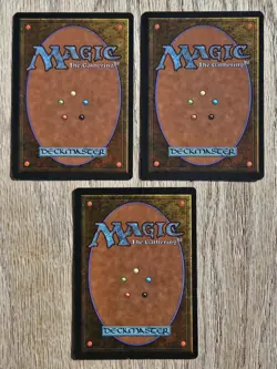 MTG - (X4) Sea Serpent, 3 Revised one 4th Edition, & (x3) Giant Shark, The Dark. - Image 4