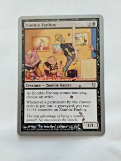 MTG Zombie Fanboy Unhinged Regular Uncommon - Uncirculated - Image 1