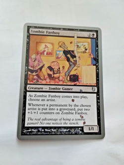 MTG Zombie Fanboy Unhinged Regular Uncommon - Uncirculated - Image 2
