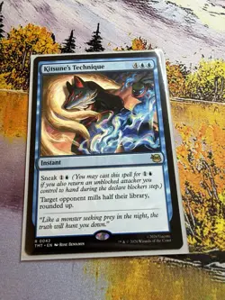 Kitsune's Technique - MTG TMT Teenage Mutant Ninja Turtles - NM/MINT - Image 2