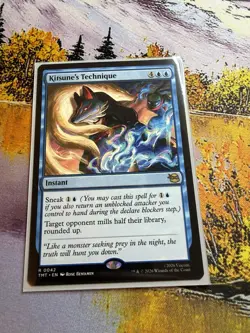 Kitsune's Technique - MTG TMT Teenage Mutant Ninja Turtles - NM/MINT - Image 4