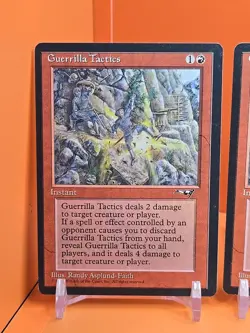 🔴🔴🔴 (5) 1996 MAGIC THE GATHERING GUERRILLA TACTICS ALLIANCES PLAYED 🔴🔴🔴 - Image 2