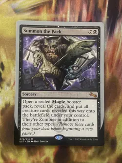 MTG The List Summon the Pack 74 Mythic 074/216 Non Foil - Image 1