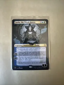 MTG Tasha, the Witch Queen CLB 364 M NM Regular Borderless - Image 1