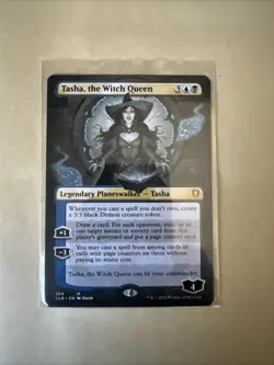 MTG Tasha, the Witch Queen CLB 364 M NM Regular Borderless - Image 2