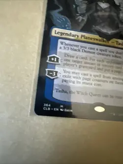 MTG Tasha, the Witch Queen CLB 364 M NM Regular Borderless - Image 3