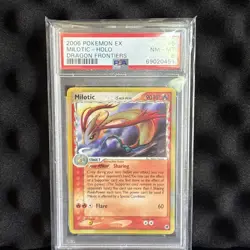 PSA🔥💎 MILOTIC 5/101 DRAGON FRONTIERS HOLO PSA 8 NM-MT VINTAGE Pokemon 2006 💎 - Image 1