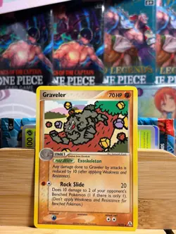 GRAVELER 34/92 Legend Maker Uncommon Regular Pokemon TCG Lightly Played - Image 1