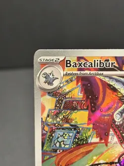 Baxcalibur 210/193 Pokemon Sv02: Paldea Evolved Illustration Rare Lightly Played - Image 3