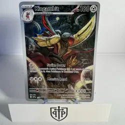 Pokemon TCG - Kingambit 130 Shrouded Fable - Holo Black Star Promo - NM - Image 1
