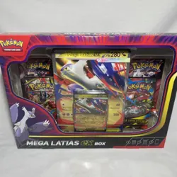 Pokemon TCG: Mega Evolution : Mega Latias ex Collection Box New Sealed - Image 1