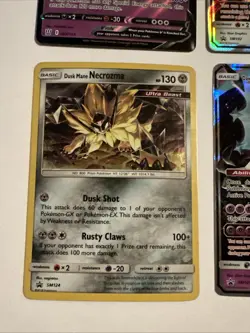 Pokemon NECROZMA 6 Card Lot ~ GX V HOLO Dawn Wings Dusk Mane - Image 4
