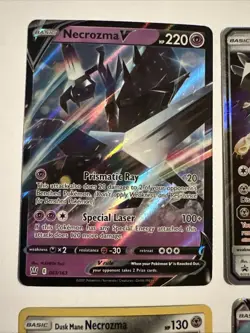 Pokemon NECROZMA 6 Card Lot ~ GX V HOLO Dawn Wings Dusk Mane - Image 5