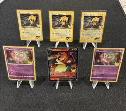 Pokemon Celebrations Lot + Rocket's Zapdos Mew Lance’s Charizard V SWSH133 NM - Image 1