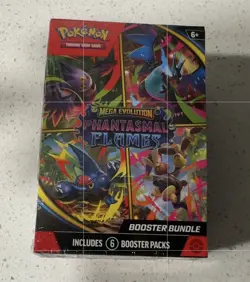 Pokemon TCG MEGA Evolution Phamtasmal Flames Booster Bundle - NEW/FACTORY SEALED - Image 2