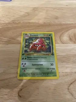 Pokemon TCG Jungle # 41/64 Parasect 1st Edition - Image 2