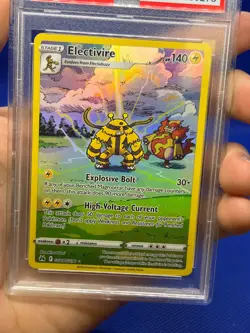 Pokemon Crown Zenith Galarian Gallery Electivire GG08/GG70 PSA 10 - Image 2