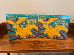 Lot of 2 Pokemon Mega Evolution Ascended Heroes Elite Trainer Boxes - Image 1