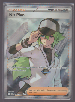 Pokemon TCG N's Plan 163/086 Sv: Black Bolt Holo - Image 1
