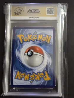 2022 POKEMON BLASTOISE 17 SWSH POKEMON GO STAMPED HOLO RARE AGS 9.5 - Image 2