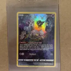 2023 Pokemon Sword & Shield Crown Zenith Galarian Gallery Mew #GG10/GG70 - Image 1